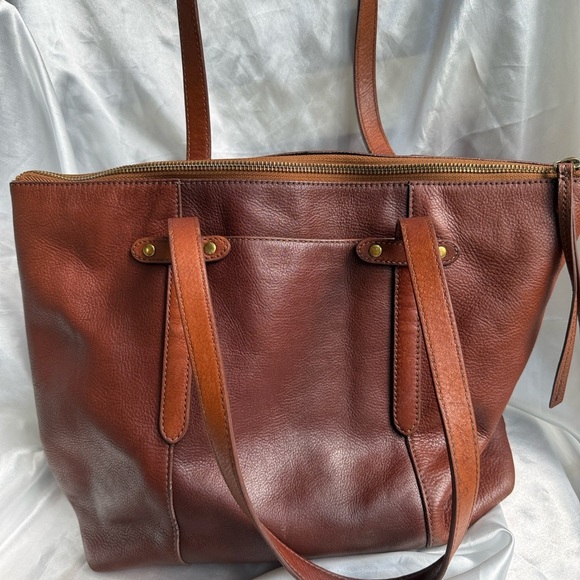 Fossil Bags, Fossil vintage, Felicity tote,leather handbag, - Picture 10 of 15